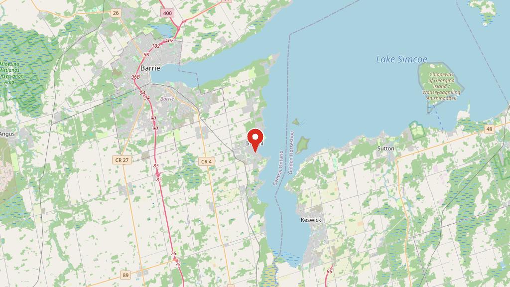Map of our service area